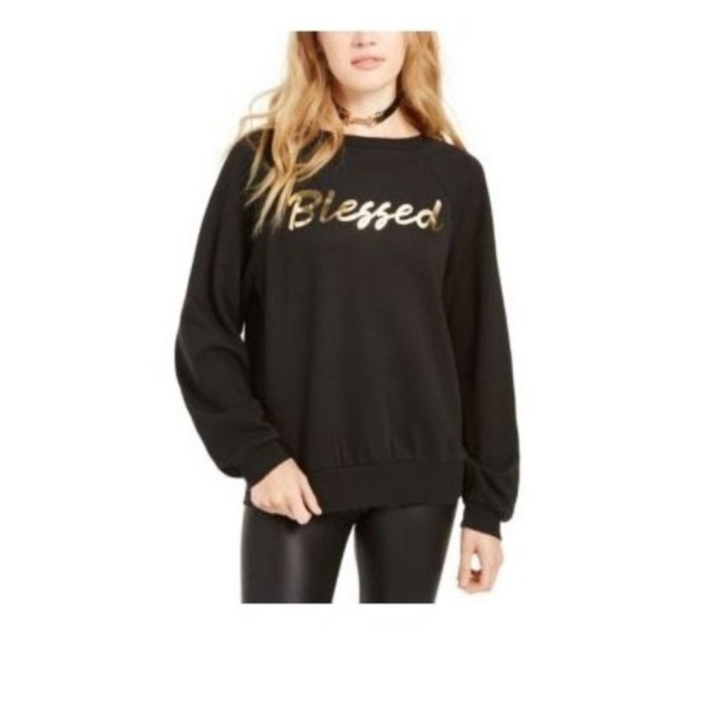 NWT Rebellious One Juniors' Metallic Sweater!